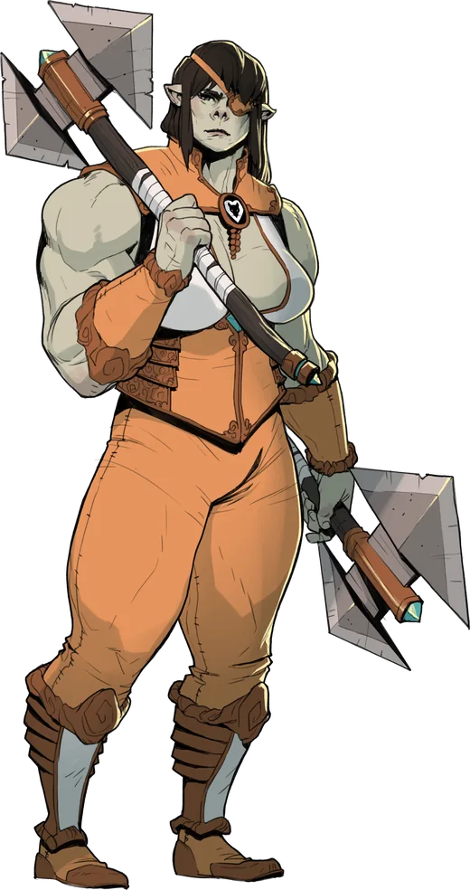 Braga, orc warrior